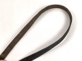 Querriemen für die Uniform, höchstwahrscheinlich DJ oder HJ. Schwarzes Leder mit RZM Beschlägen, Gesamtlänge 83cm