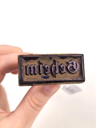 III.Reich, Kastenstempel " Geheim "