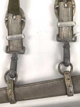 Dolch für Offiziere des Heeres. Hersteller Höller Solingen. Homogenes Stück in gutem Gesamtzustand