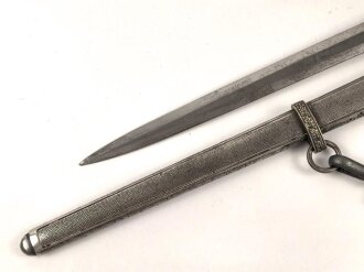 Dolch für Offiziere des Heeres. Hersteller Höller Solingen. Homogenes Stück in gutem Gesamtzustand