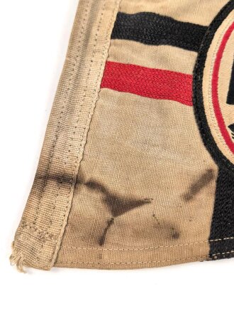 Der Deutsche Automobil Club DDAC, Wimpel für ein Fahrzeug, stark gebraucht, 19cm Höhe