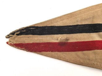 Der Deutsche Automobil Club DDAC, Wimpel für ein Fahrzeug, stark gebraucht, 19cm Höhe