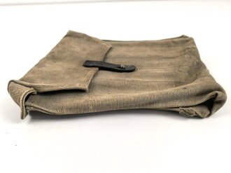Fallschirmjäger, frühe Magazintasche für 6 Stück Magazine MP38 und 40. getragenes Stück, angeschmutzt, selten