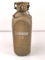 5 Liter Trinkwasserflasche Wehrmacht. Neuzeitlich lackiertes Stück