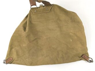 Rucksack für Gebirgstruppen der Wehrmacht. Frühe Ausführung, getragenes Stück in gutem Gesamtzustand