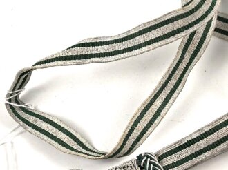 Reichsforstdienst III.Reich, Portepee für den Hirschfänger , Band " steif"