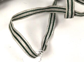 Reichsforstdienst III.Reich, Portepee für den Hirschfänger , Band " steif"