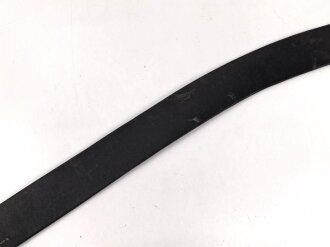 Koppelriemen Wehrmacht für Mannschaften. Gesamtlänge 92cm, Tragebedingt verzogen