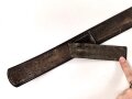 Koppelriemen Wehrmacht für Mannschaften. Gesamtlänge 92cm, Tragebedingt verzogen