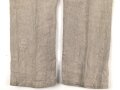 Drillichhose rohweiss Wehrmacht. Kammerstück in gutem Zustand