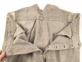 Drillichhose rohweiss Wehrmacht. Kammerstück in gutem Zustand