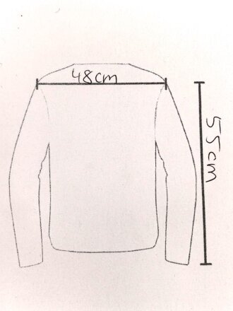 Drillichjacke rohweiss, mir so unbekannt, eventuell Reichsarbeitsdienst