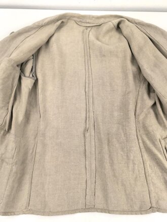 Drillichjacke rohweiss, mir so unbekannt, eventuell Reichsarbeitsdienst