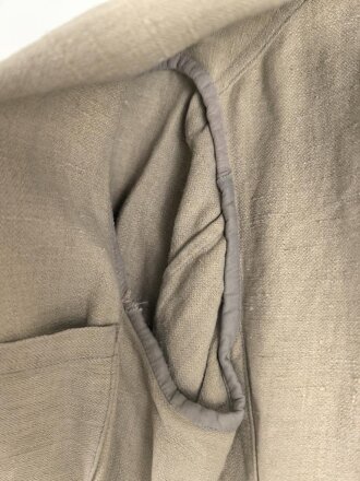 Drillichjacke rohweiss, mir so unbekannt, eventuell Reichsarbeitsdienst