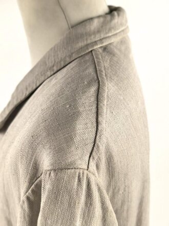 Drillichjacke rohweiss, mir so unbekannt, eventuell Reichsarbeitsdienst