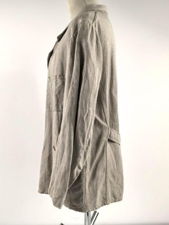 Drillichjacke rohweiss, mir so unbekannt, eventuell Reichsarbeitsdienst