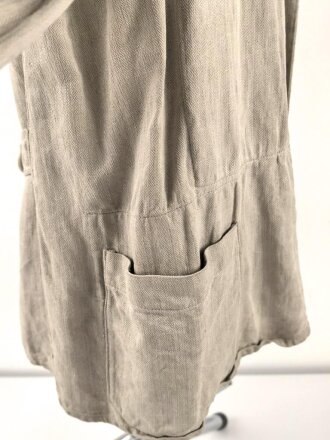 Drillichjacke rohweiss, mir so unbekannt, eventuell Reichsarbeitsdienst