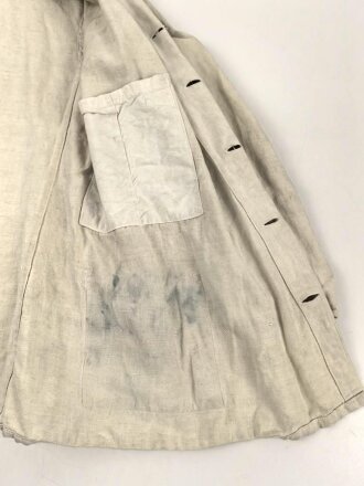 Drillichjacke und Hose rohweiss, mir so unbekannt, eventuell früher Reichsarbeitsdienst ?