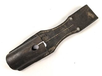 Koppelschuh zum Seitengewehr für k98 der Wehrmacht. Datiert 1938, alt überarbeitetes Stück