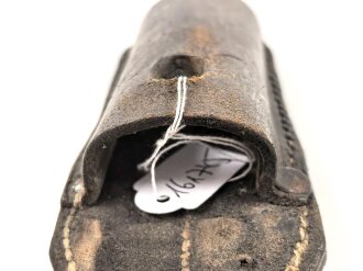 Koppelschuh zum Seitengewehr für k98 der Wehrmacht. Datiert 1938, alt überarbeitetes Stück