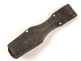 Koppelschuh zum Seitengewehr für k98 der Wehrmacht. Datiert 1938, alt überarbeitetes Stück