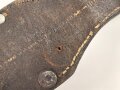 Koppelschuh zum Seitengewehr für k98 der Wehrmacht. Datiert 1938, alt überarbeitetes Stück