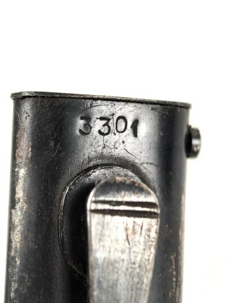 Seitengewehr M84/98 für k98 der Wehrmacht. Nummerngleiches Stück, Hersteller S/238, datiert 1936