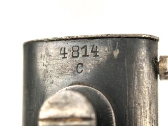 Seitengewehr M84/98 für k98 der Wehrmacht. Nummerngleiches Stück, Hersteller J.Sch, datiert 1937