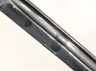 Seitengewehr M84/98 für k98 der Wehrmacht. Getragenes Stück, auf der Klinge Farbflecken ?