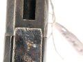 Seitengewehr M84/98 für k98 der Wehrmacht. Getragenes Stück, auf der Klinge Farbflecken ?
