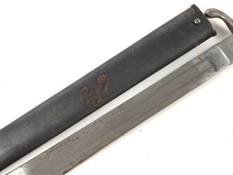 Argentinien, Faschinenmesser Modell 1909, ungereinigtes Stück