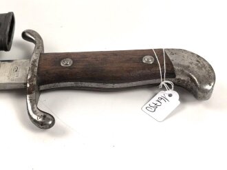 Argentinien, Faschinenmesser Modell 1909, ungereinigtes Stück