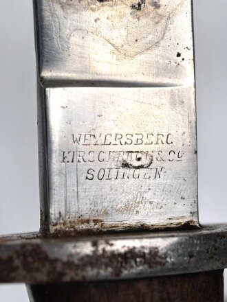 Argentinien, Faschinenmesser Modell 1909, ungereinigtes Stück