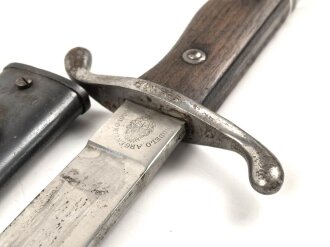 Argentinien, Faschinenmesser Modell 1909, ungereinigtes Stück