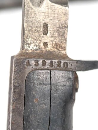 Norwegen, Seitengewehr Modell 1894/14 lang, macht für mich den Eindruck eines guten Wasserfundes