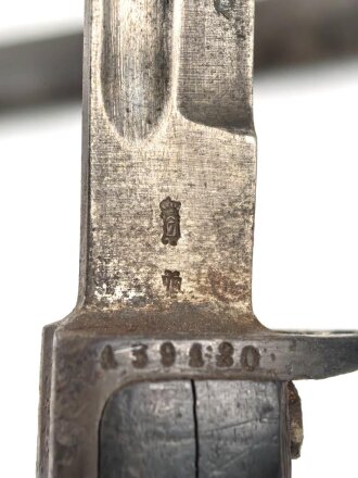 Norwegen, Seitengewehr Modell 1894/14 lang, macht für mich den Eindruck eines guten Wasserfundes