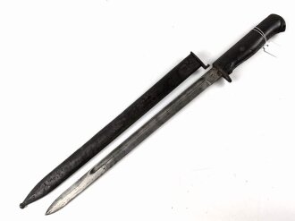 Norwegen, Seitengewehr Modell 1894/14 lang, macht für mich den Eindruck eines guten Wasserfundes