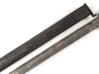 Norwegen, Seitengewehr Modell 1894/14 lang, macht für mich den Eindruck eines guten Wasserfundes