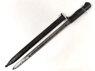 Norwegen, Seitengewehr Modell 1894/14 lang, macht für mich den Eindruck eines guten Wasserfundes