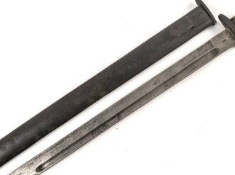 Norwegen, Seitengewehr Modell 1894/14 lang, macht für mich den Eindruck eines guten Wasserfundes