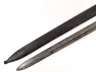 Norwegen, Seitengewehr Modell 1894/14 lang, macht für mich den Eindruck eines guten Wasserfundes