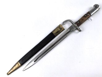 Brasilien, Bajonett Mauser M 1908, guter Gesamtzustand, ungereinigtes Stück