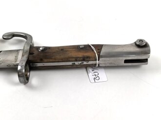 Brasilien, Bajonett Mauser M 1908, guter Gesamtzustand, ungereinigtes Stück