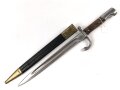 Brasilien, Bajonett Mauser M 1908, guter Gesamtzustand, ungereinigtes Stück