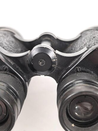 Kriegsmarine, Dienstglas 7 x 50 mit speziellen Okularmuscheln , Hersteller bmk. Glasklare Durchsicht, keine Strichplatte