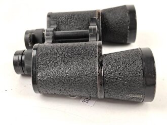 Kriegsmarine, Dienstglas 7 x 50 mit speziellen Okularmuscheln , Hersteller bmk. Glasklare Durchsicht, keine Strichplatte