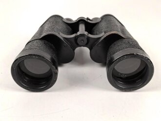 Kriegsmarine, Dienstglas 7 x 50 mit speziellen Okularmuscheln , Hersteller bmk. Glasklare Durchsicht, keine Strichplatte