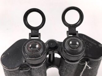 Kriegsmarine, Dienstglas 7 x 50 mit speziellen Okularmuscheln , Hersteller bmk. Glasklare Durchsicht, keine Strichplatte