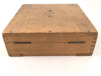 Kriegsmarine, Peilscheibe 20cm Durchmesser . Sehr guter Zustand, in zugehörigem Transportbehälter