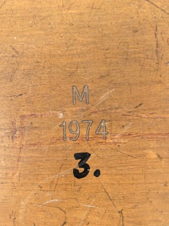 Kriegsmarine, Peilscheibe 20cm Durchmesser . Sehr guter Zustand, in zugehörigem Transportbehälter